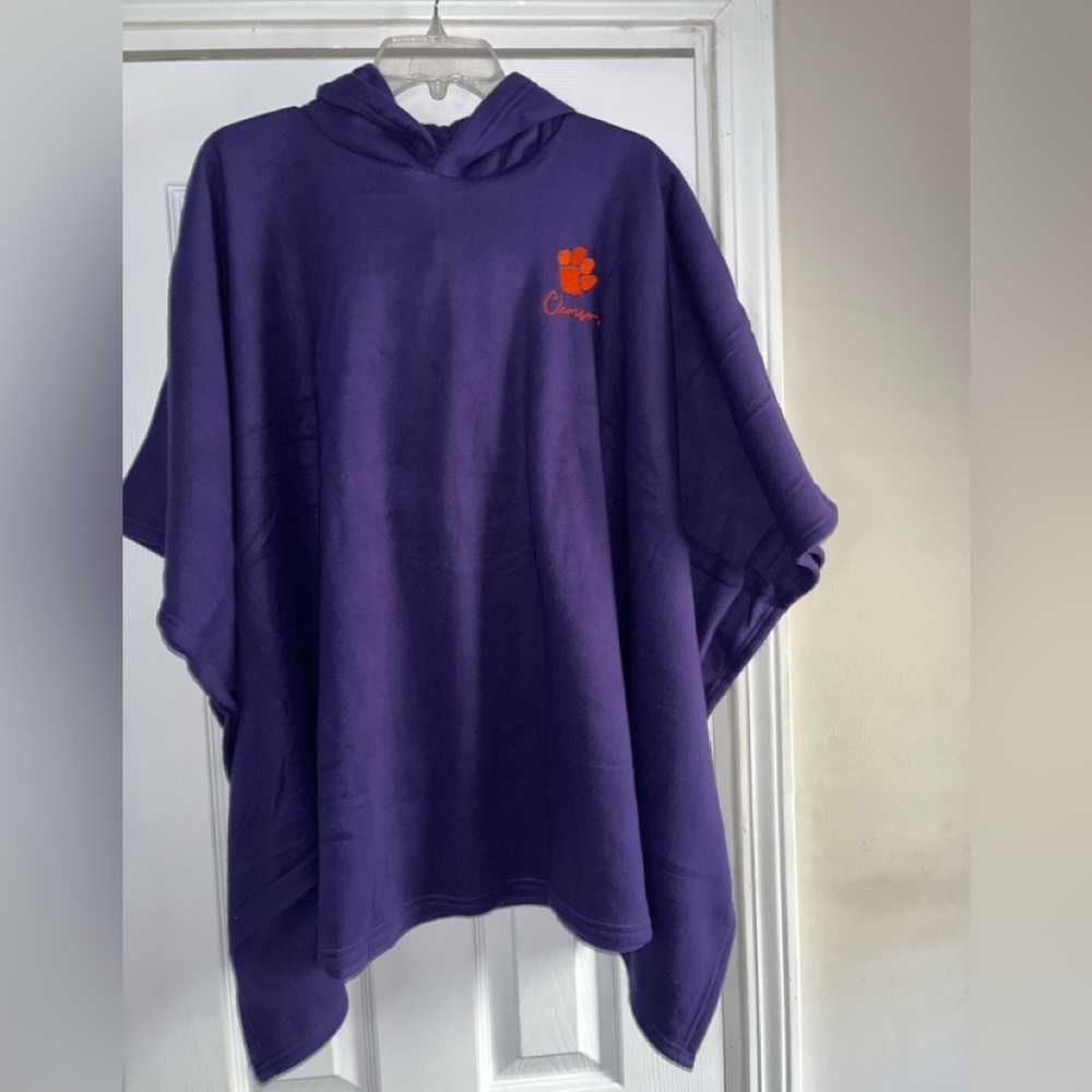 Clemson Tigers Purple/Orange Poncho